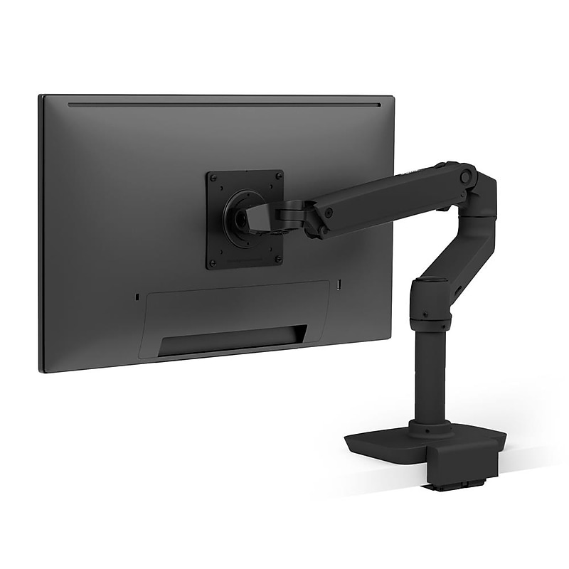 Ergotron LX Desk Adjustable Single Arm, Up to 34" Monitor, Black (45-626-224) image 1