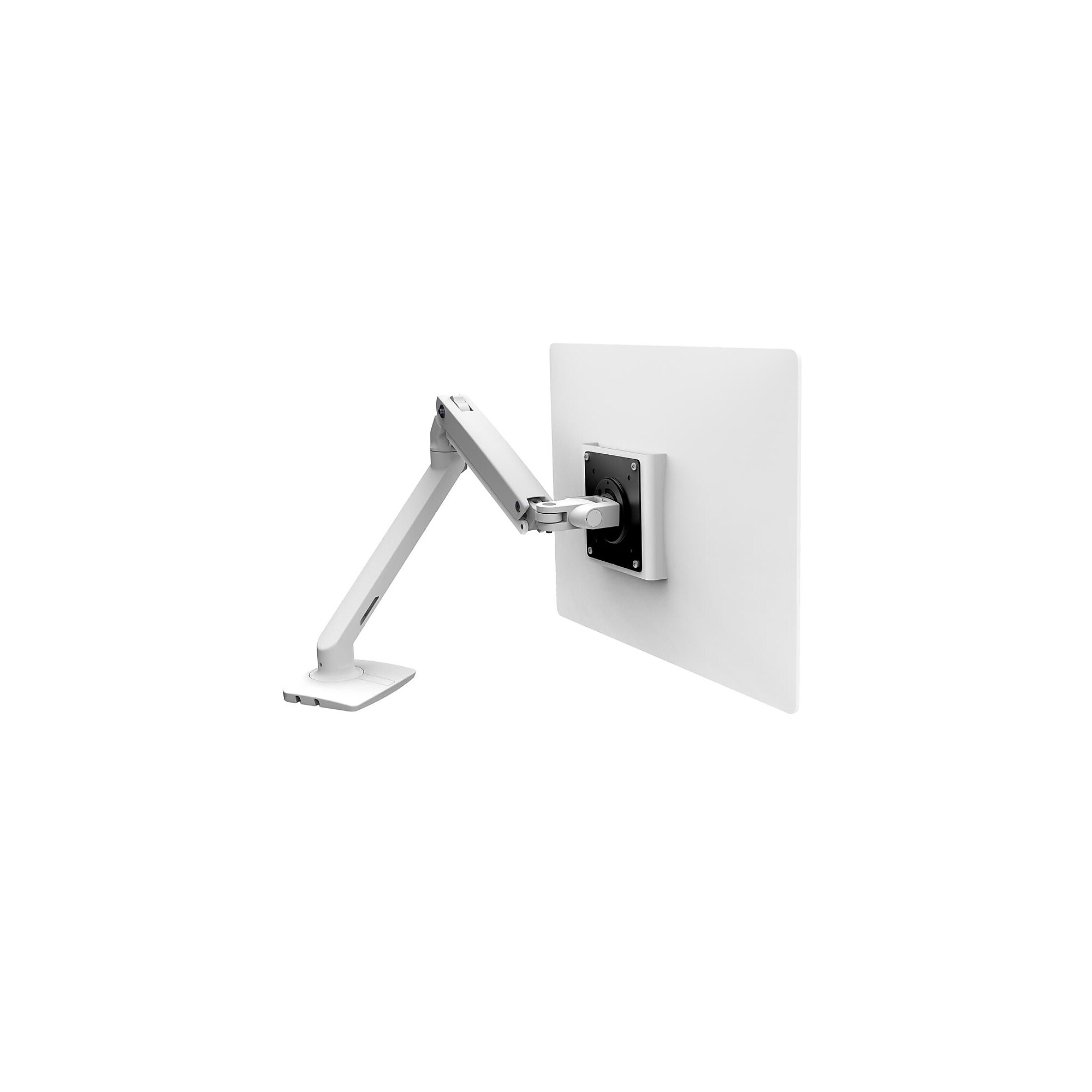 Ergotron MXV Desk Adjustable Single Arm with 2-Piece Clamp, Up to 34″ Monitor, White (45-486-216) Sansujyuku sansujyuku.com