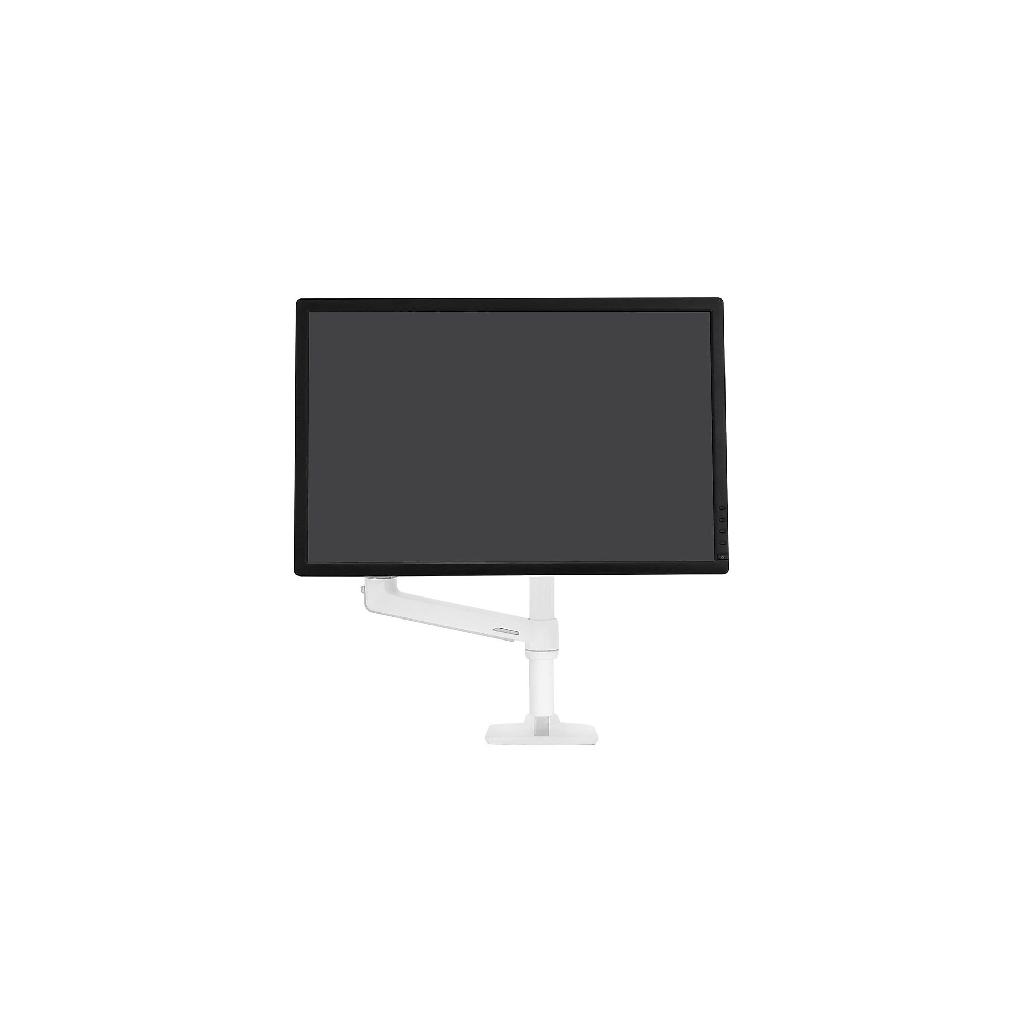 Ergotron LX Desk Adjustable Single Arm Tall Pole with 2-Piece Clamp, 34″ Screen Support, White (45-537-216) Sansujyuku sansujyuku.com