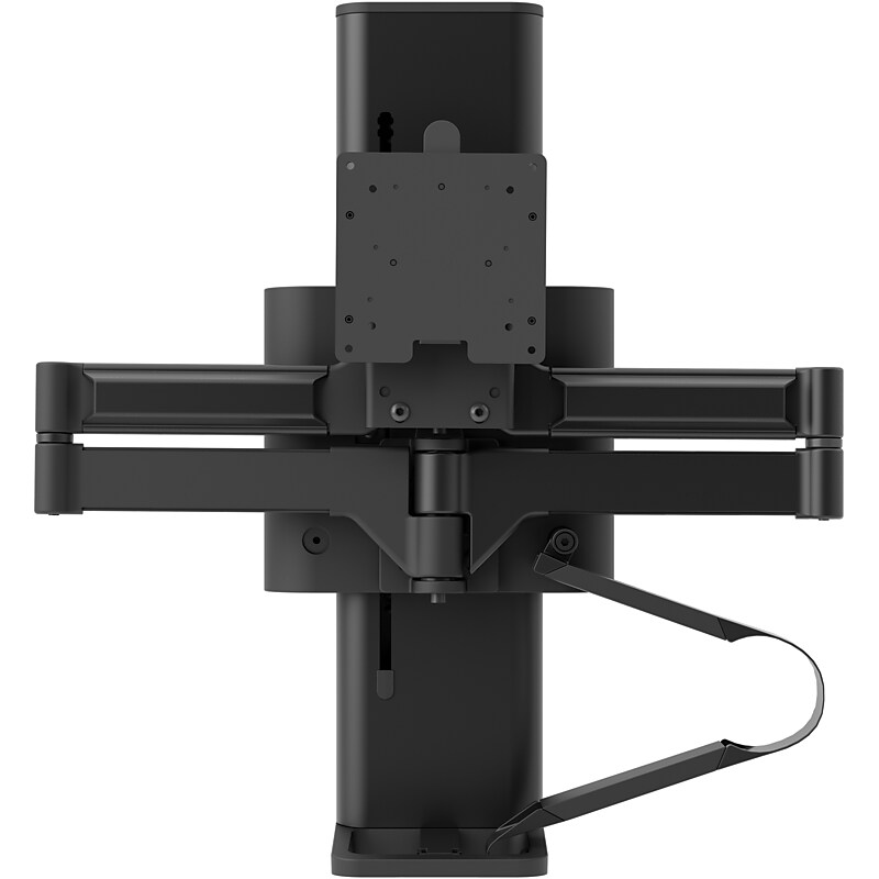 Ergotron MXV TRACE Adjustable Desk Mount, Up to 38" Monitor, Matte Black (45630224) image 1