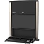Ergotron CareFit Adjustable Mounting Enclosure, 27" Screen Support, Matte Black (61-367-060)~#|#~sp225013090_sc7