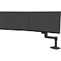Ergotron LX Adjustable Dual Direct Arm Mounting Arm, 25" Screen Support, Matte Black (45489224)~#|#~sp225013113_sc7