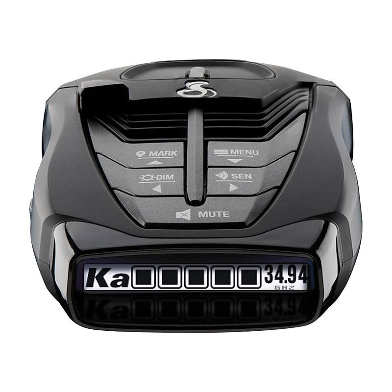 Cobra RAD 480i Radar/Laser Detector with Bluetooth, Black (0180009-1) image 1