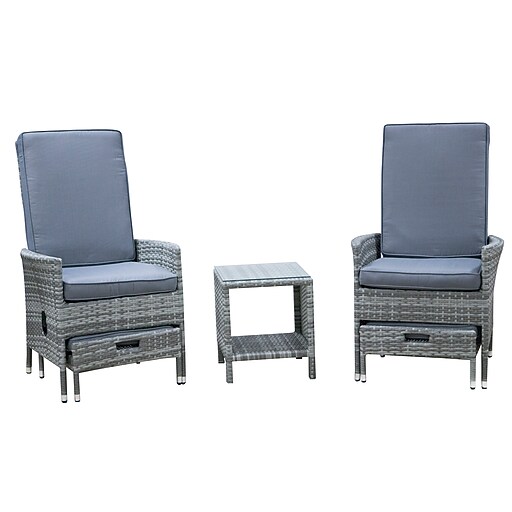 Shop Staples for Elle Decor Vallauris Outdoor 5Piece Reclining Set