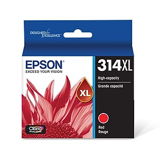 Epson T312XL Black High Yield Ink Cartridge | Staples