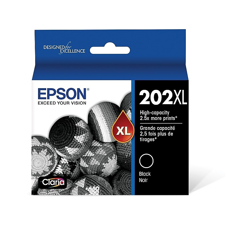 Epson T202XL Black High Yield Ink Cartridge image 1