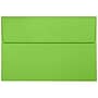 JAM Paper A8 Self Seal Invitation Envelopes, 5 1/2" x 8 1/8", Limelight Green, 50/Pack (LUX-4885-101-50)~#|#~sp225302925_sc7