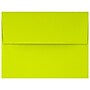 JAM Paper A4 Self Seal Invitation Envelopes, 4 1/4" x 6 1/4", Wasabi Green, 250/Pack (4872-L22-250)~#|#~sp225302932_sc7