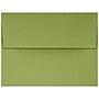 JAM Paper A4 Self Seal Invitation Envelopes, 4 1/4" x 6 1/4", Avocado Green, 50/Pack (4872-27-50)~#|#~sp225302950_sc7