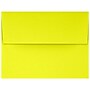 JAM Paper A4 Self Seal Invitation Envelopes, 4 1/4" x 6 1/4", Citrus Yellow, 250/Pack (4872-L20-250)~#|#~sp225303068_sc7