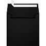 JAM Paper Self Seal Invitation Envelope, 5 1/4" x 5 1/4", Black, 50/Pack (8510-BLI-50)~#|#~sp225303076_sc7