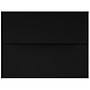 JAM Paper A4 Self Seal Invitation Envelopes, 4 1/4" x 6 1/4", Midnight Black, 500/Pack, (LUX-4872-B-500)~#|#~sp225303119_sc7