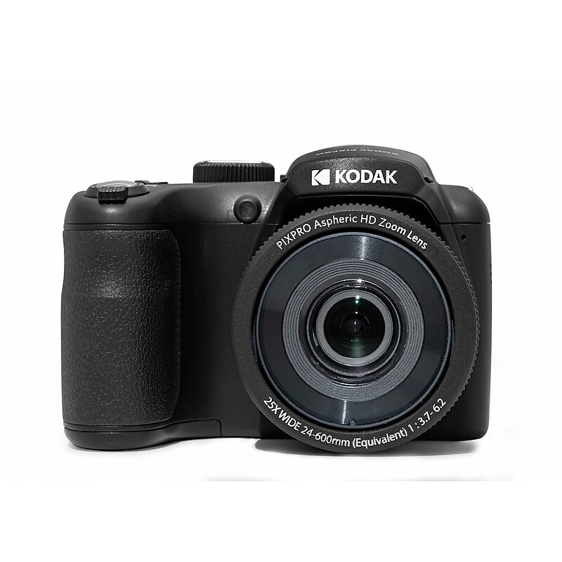 Kodak PIXPRO 16MP Digital Bridge Camera, 25x Optical Zoom, Black (AZ255-BK) image 1