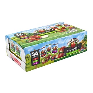 Juicy Juice 100% Fruit Variety Pack, 6.75 oz., 32/Carton (ZUD48675