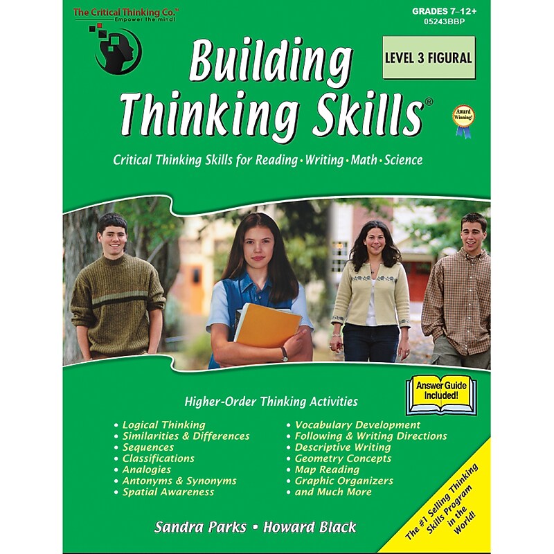 Building Thinking Skills® Book, Level 3 Figural for Grades 7-12 (CTB05243) image 1