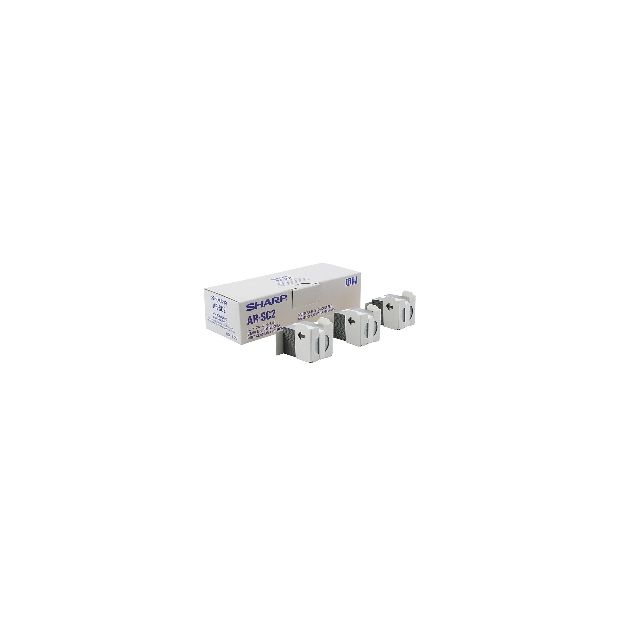Sharp Staple Cartridge – 5000 Staples/Cartridge, 3/Pack (ARSC2) Sansujyuku sansujyuku.com