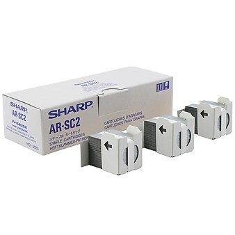 Sharp Staple Cartridge (AR-SC2), 3/pk