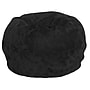 Flash Furniture Dillon Furry Refillable Bean Bag Chair, Black (DGBEANSMFURBK)~#|#~sp225451444_sc7