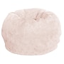 Flash Furniture Dillon Furry Refillable Bean Bag Chair, Blush (DGBEANSMFURBLS)~#|#~sp225451568_sc7