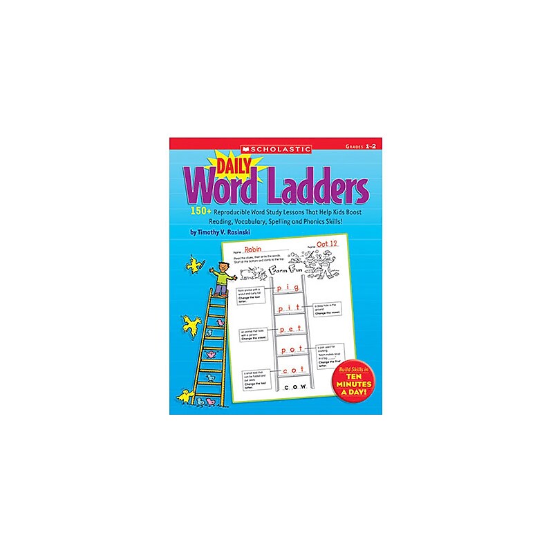 Scholastic Daily Word Ladders, Grades 1-2 image 1