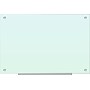 U Brands White Frosted Magnetic Glass Dry Erase Board, Frameless, 35" x 23" (2298U00-01)~#|#~sp22561531_sc7