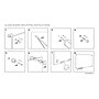 U Brands White Frosted Magnetic Glass Dry Erase Board, Frameless, 35" x 23" (2298U00-01)~#|#~sp22561535_sc7