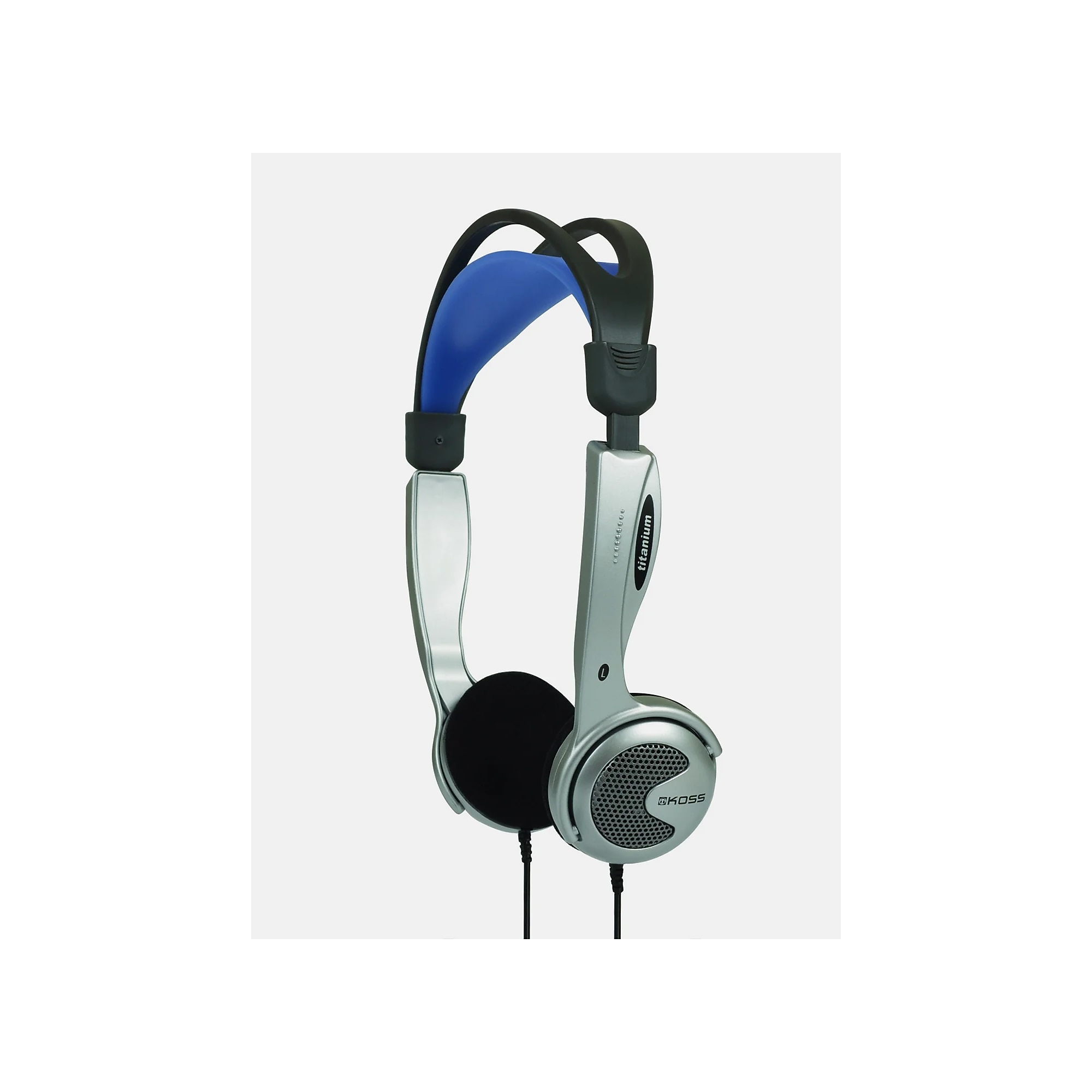 Koss Portable Headphones, Blue/Silver (KTXPRO1) Sansujyuku sansujyuku.com
