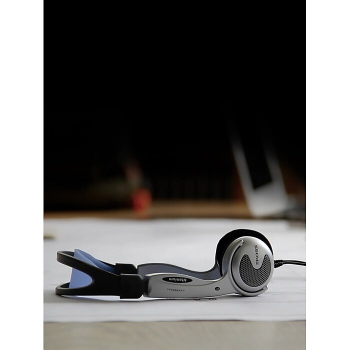 Koss Portable Headphones, Blue/Silver (KTXPRO1) | Staples