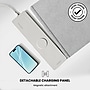 JOURNEY ALTI Wireless Charging Desk Mat, 26.8" x 14.6", Light Grey (JWCDMLG)~#|#~sp225983842_sc7