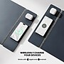 JOURNEY ALTI Wireless Charging Desk Mat, 26.8" x 14.6", Navy Blue (JWCDMBU)~#|#~sp225983964_sc7