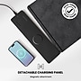 JOURNEY ALTI Wireless Charging Desk Mat, 26.8" x 14.6", Black (JWCDMBK)~#|#~sp225983987_sc7