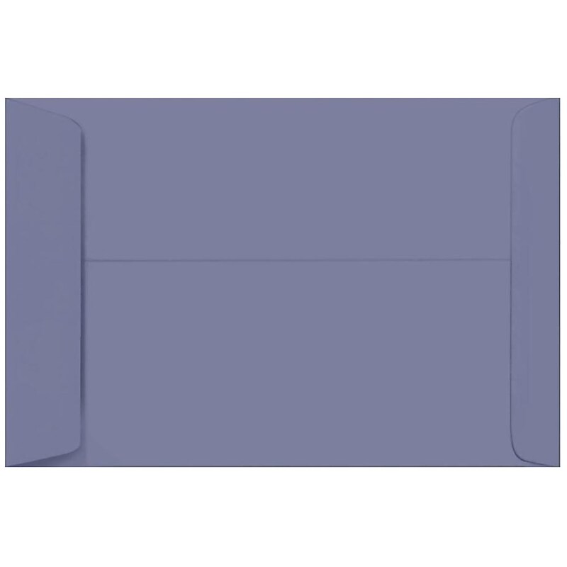 JAM Paper 10 x 13 Open End Envelopes, Wisteria Purple, 500/Pack (4897-106-500) image 1