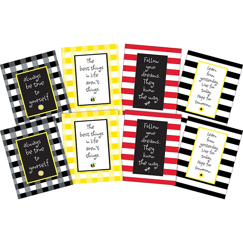 Barker Creek 8" x 10" Be True to Yourself Posters, 8/Set (4178) image 1