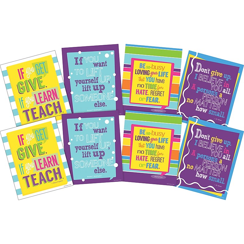 Barker Creek 8" x 10" I Believe In You Posters, 8/Set (4179) image 1