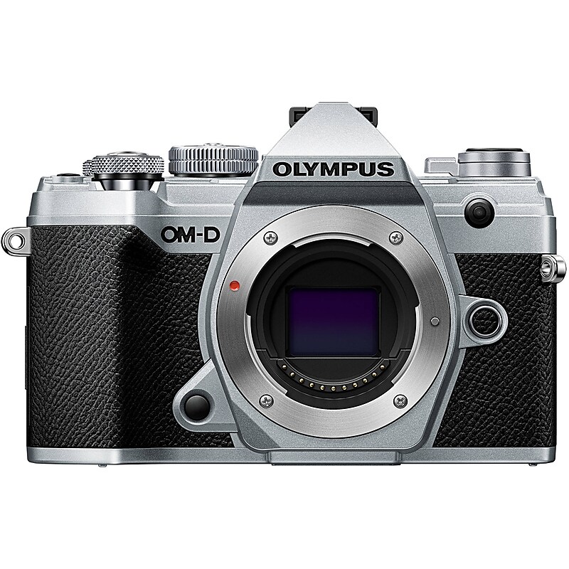 Olympus OM-D E-M5 Mark III 20.4 Megapixel Mirrorless Camera Body Only, Silver (V207090SU000) image 1