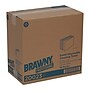 Brawny Professional D400 Durable Fibers Cleaning Wipers, 12.5" x 13", White, 18/Carton (20023)~#|#~sp22670347_sc7