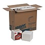 Brawny Professional D400 Durable Fibers Cleaning Wipers, 12.5" x 13", White, 18/Carton (20023)~#|#~sp22670349_sc7