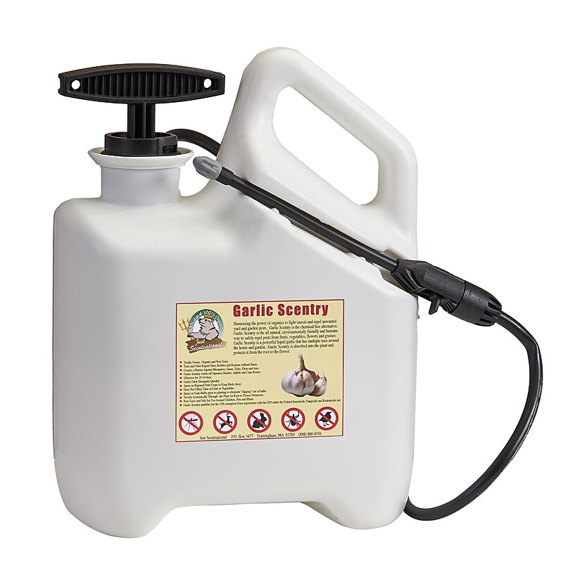 Just Scentsational by Bare Ground Garlic Scentry Repellent for Multiple Pests, Garlic Scent, 1 gal. (GAR-1F) image 1