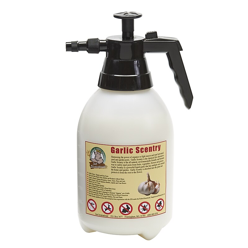Just Scentsational by Bare Ground Garlic Scentry Repellent for Multiple Pests, Garlic Scent, 64 oz. (GAR-2L) image 1