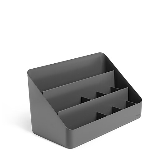 Shop Staples For Poppin Dark Gray Desk Organizer 105079