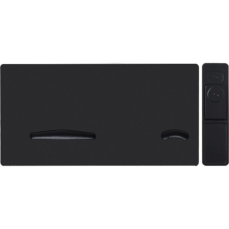 SaharaCase Universal Mouse Pad with Wireless Charging, 31.49" x 12", Black (DA00001) image 1