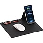 SaharaCase Office Mouse Pad with Wireless Charging, 11" x 9.84", Black (DA00004)~#|#~sp226810227_sc7