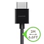 Belkin 6.6' Ultra High Speed HDMI Cable, HDMI Male/HDMI Male, Black (AV10175BT2M-BLK)~#|#~sp22683973_sc7