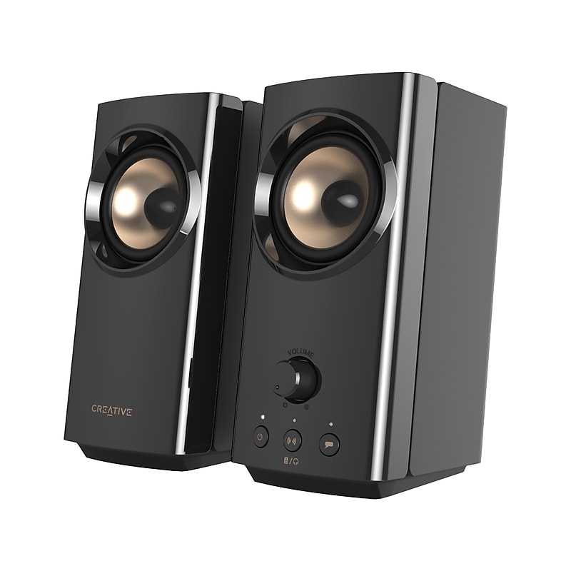 Creative T60 Computer Speakers, Black (51MF1705AA000) image 1