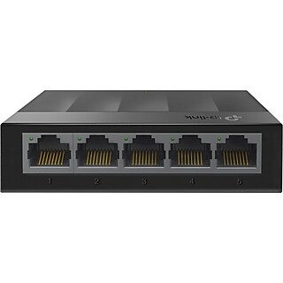 TP-Link 5-Port 10/100/1000 Mbps Unmanaged Switch, Black (TL-SG605