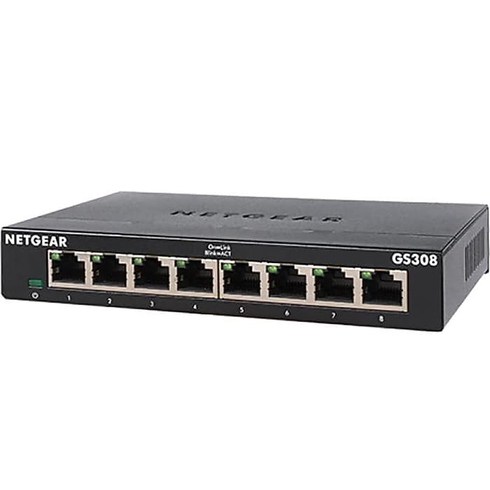 Netgear 300 Series 8-Port Gigabit Ethernet Unmanaged Switch