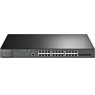 TP-LINK JetStream 24-Port Gigabit Ethernet PoE+ Smart Switch