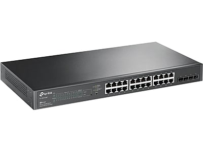 TP-LINK JetStream 24-Port Gigabit Ethernet PoE+ Smart Switch