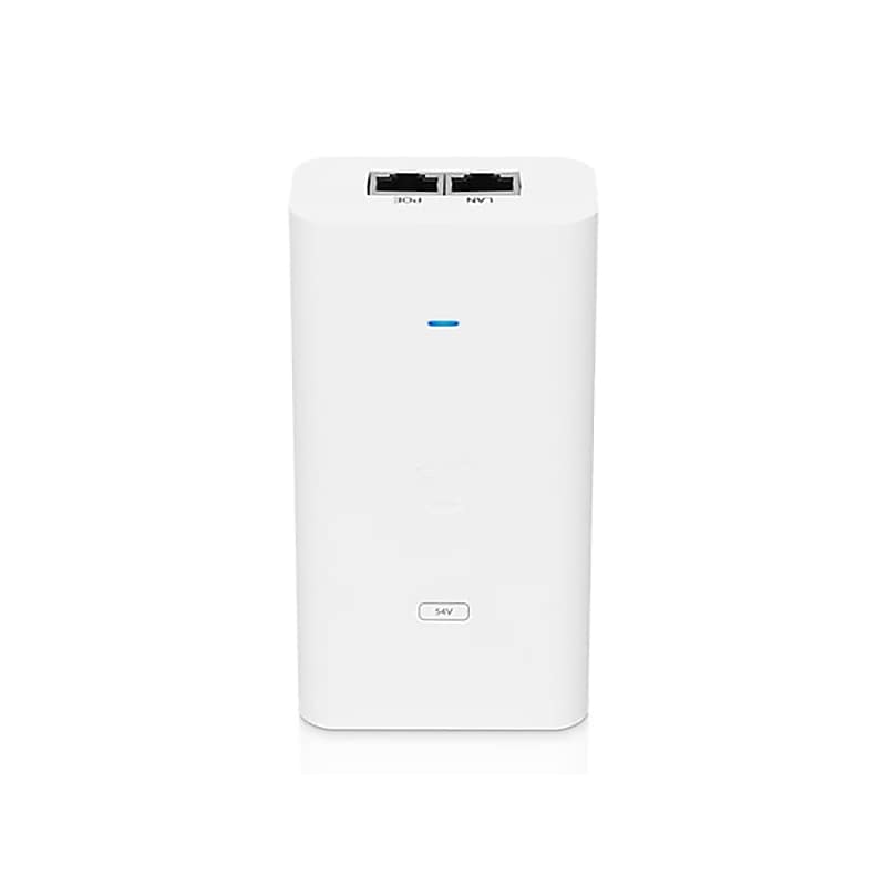 Ubiquiti EdgePoint PoE Injector, White  (POE-54V-80W) image 1