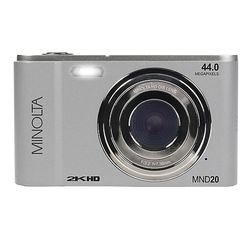 Minolta 44 MP Digital 2.7K Quad HD Camera, 16x Digital Zoom